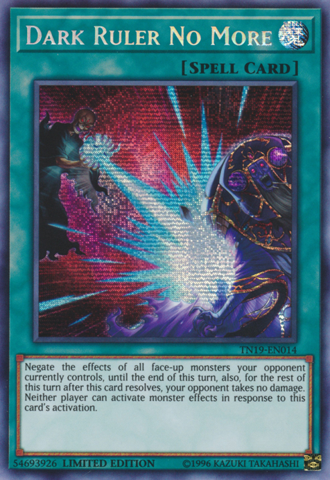 Dark Ruler No More [TN19-EN014] Prismatic Secret Rare | The CG Realm