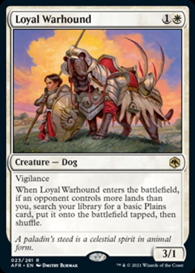 Loyal Warhound [Dungeons & Dragons: Adventures in the Forgotten Realms] | The CG Realm