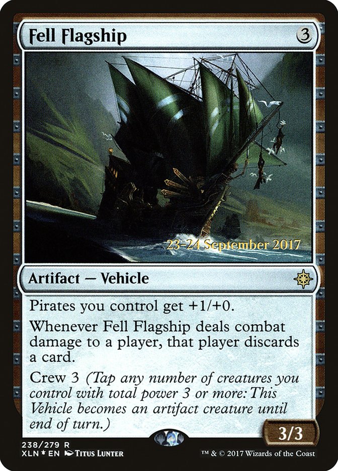 Fell Flagship [Ixalan Prerelease Promos] | The CG Realm