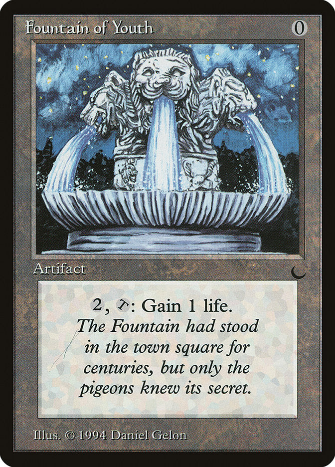 Fountain of Youth (Misprinted) [The Dark] | The CG Realm