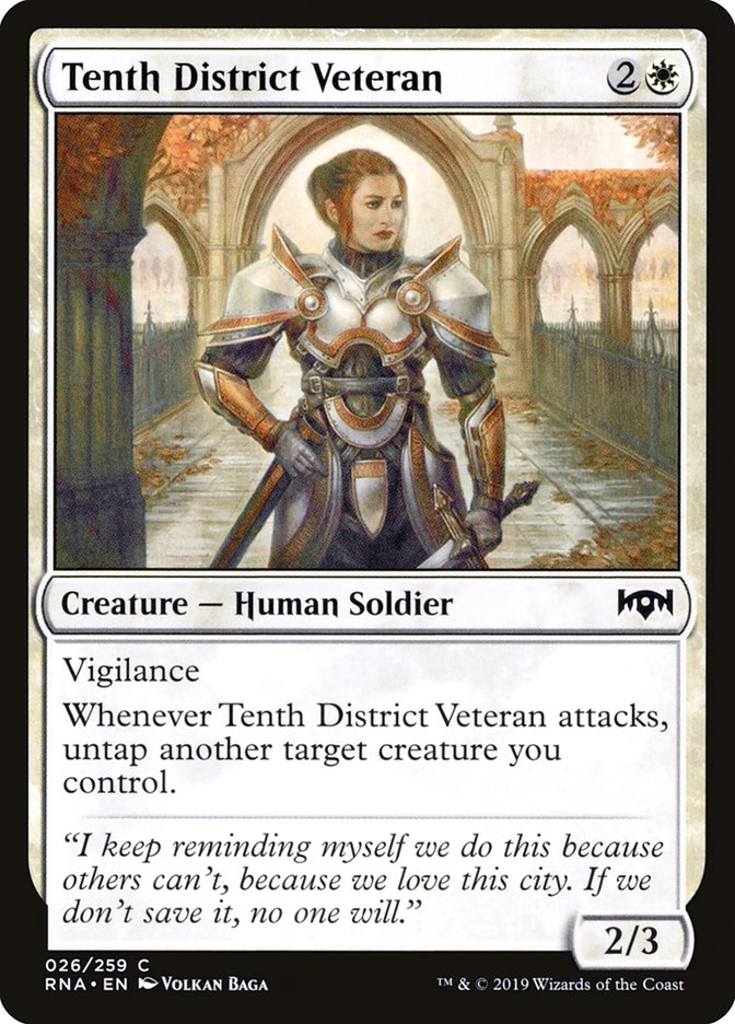 Tenth District Veteran [Ravnica Allegiance] | The CG Realm