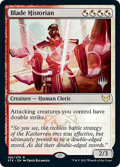 Blade Historian (Promo Pack) [Strixhaven: School of Mages Promos] | The CG Realm