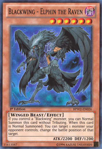 Blackwing - Elphin the Raven [BPW2-EN026] Super Rare | The CG Realm