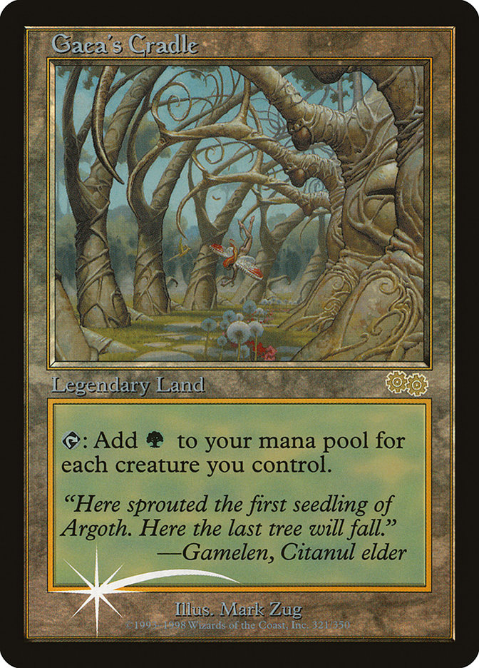 Gaea's Cradle [Judge Gift Cards 1998] | The CG Realm