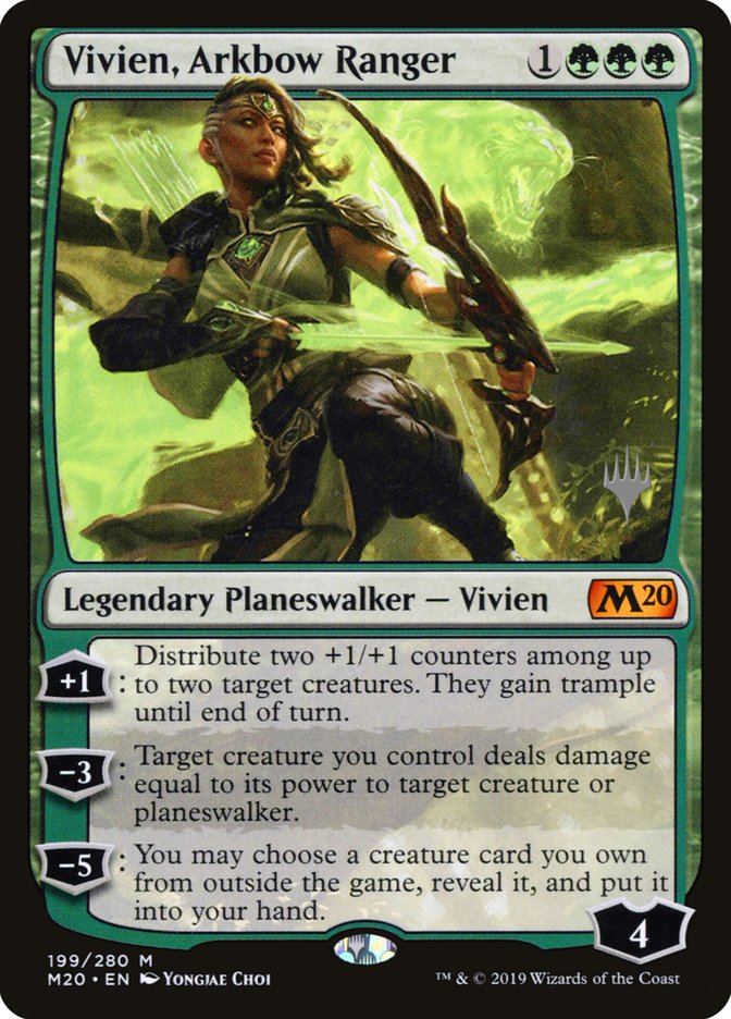 Vivien, Arkbow Ranger (Promo Pack) [Core Set 2020 Promos] | The CG Realm