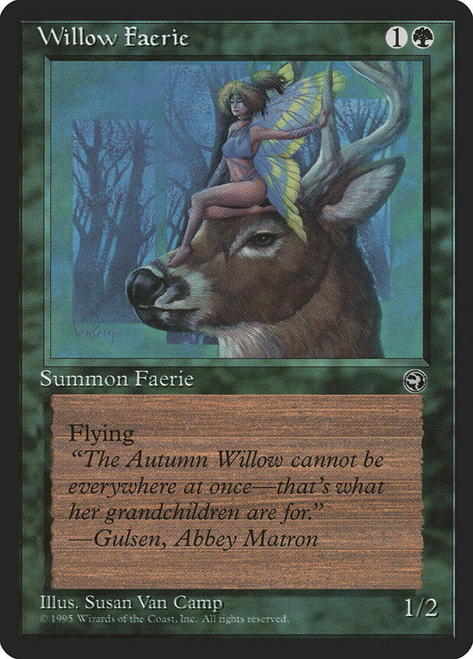 Willow Faerie (Gulsen Flavor Text) [Homelands] | The CG Realm