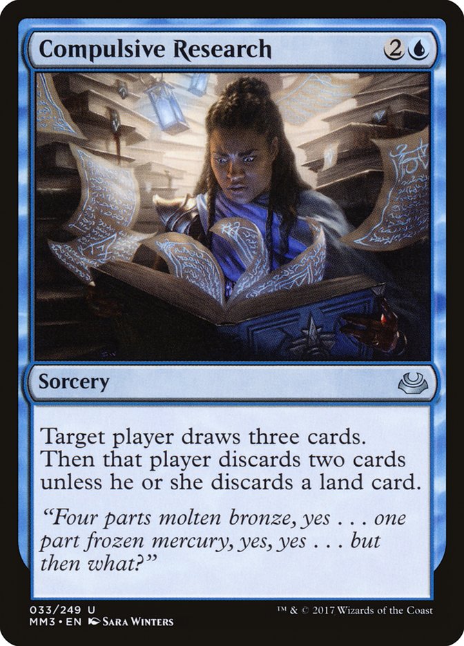 Compulsive Research [Modern Masters 2017] | The CG Realm