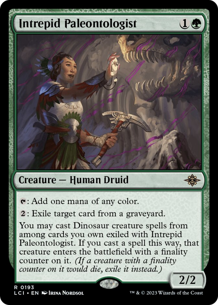 Intrepid Paleontologist [The Lost Caverns of Ixalan] | The CG Realm
