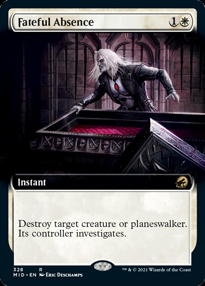 Fateful Absence (Extended Art) [Innistrad: Midnight Hunt] | The CG Realm