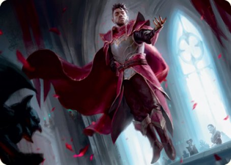 Markov Waltzer Art Card [Innistrad: Crimson Vow Art Series] | The CG Realm