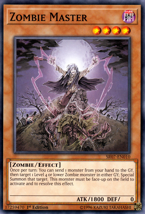 Zombie Master [SR07-EN010] Common | The CG Realm