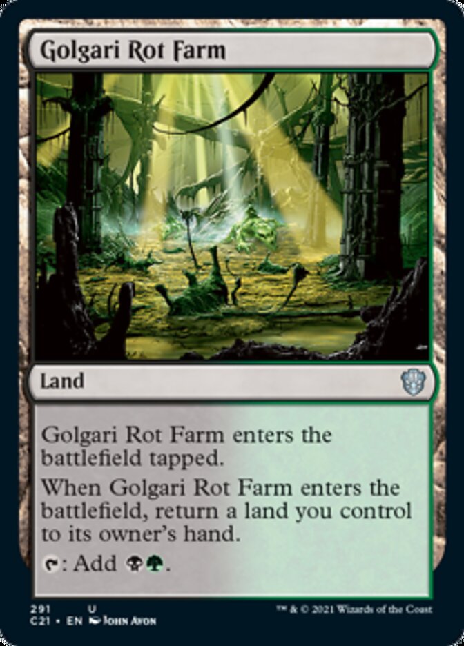 Golgari Rot Farm [Commander 2021] | The CG Realm