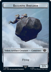 Ballistic Boulder // Food Token (10) Double-Sided Token [The Lord of the Rings: Tales of Middle-Earth Tokens] | The CG Realm