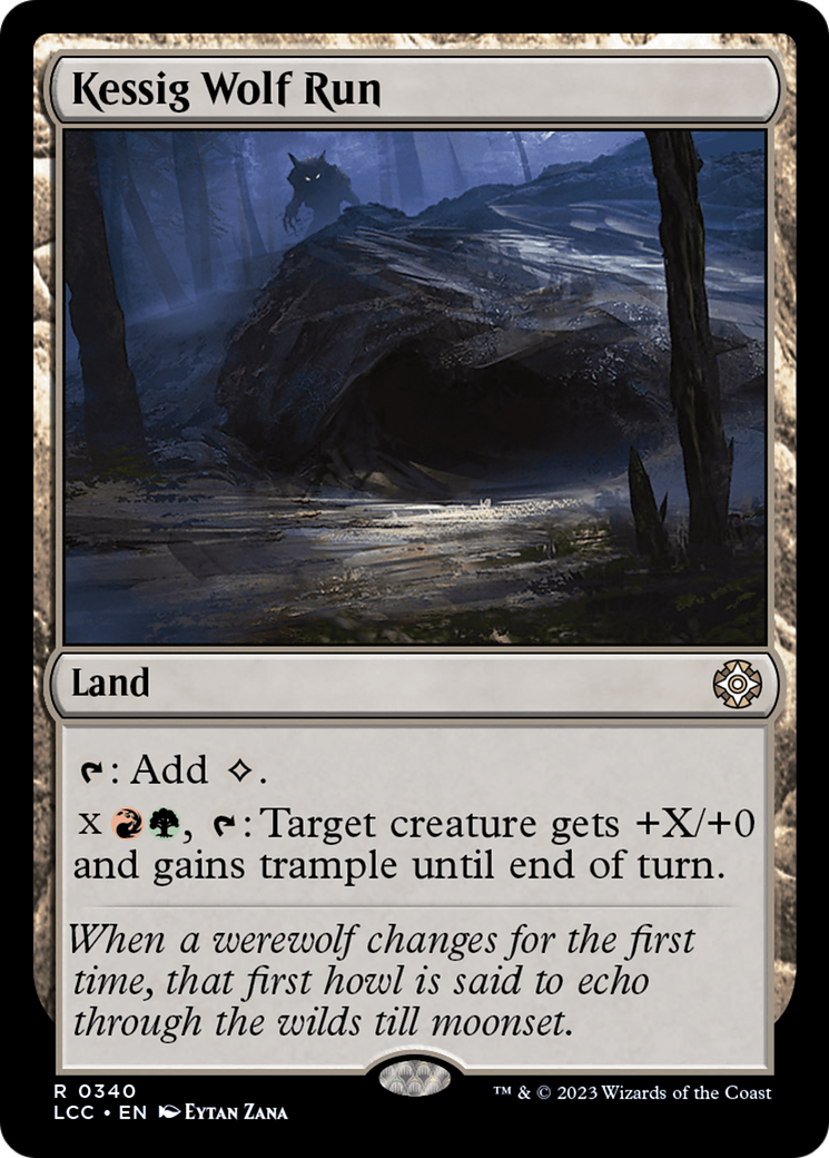 Kessig Wolf Run [The Lost Caverns of Ixalan Commander] | The CG Realm
