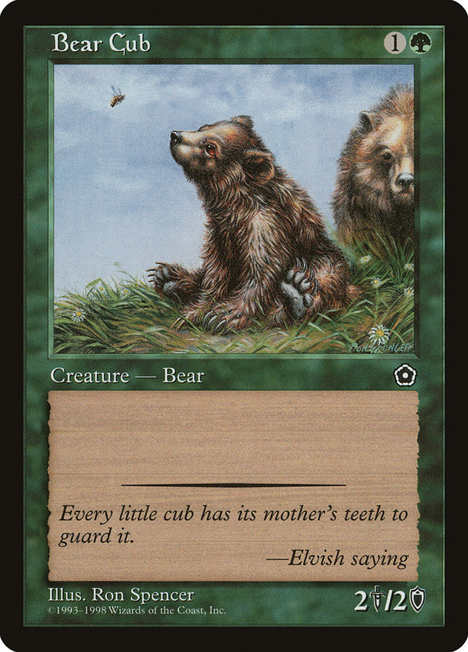 Bear Cub [Portal Second Age] | The CG Realm