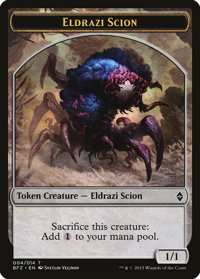 Eldrazi Scion Token (004/014) [Battle for Zendikar Tokens] | The CG Realm