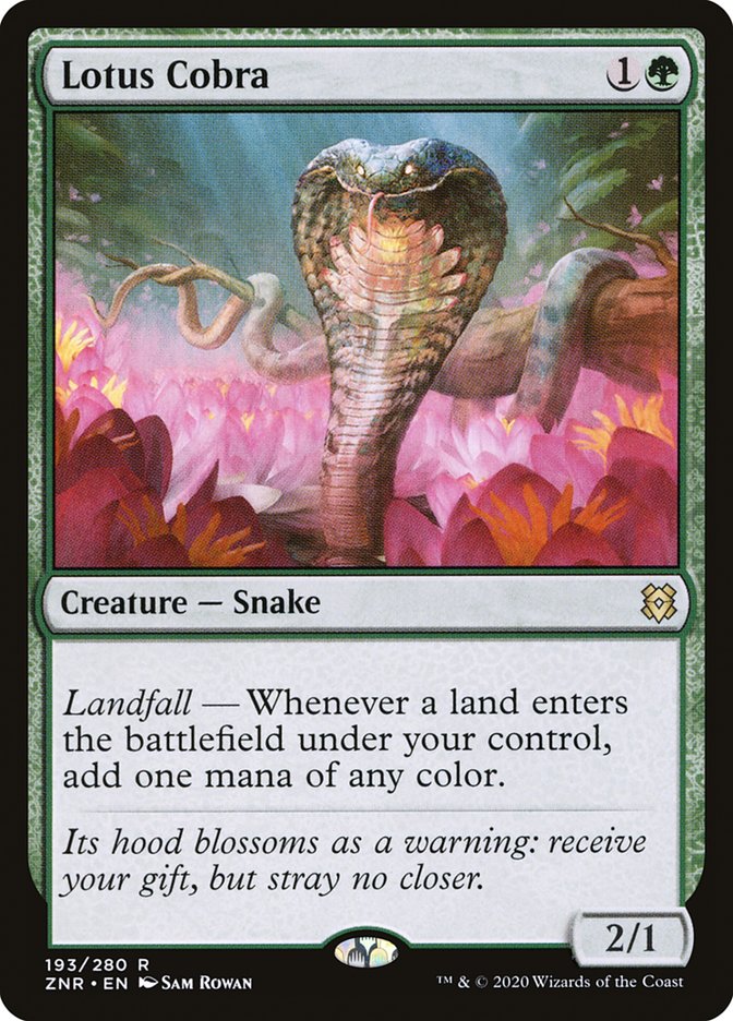 Lotus Cobra [Zendikar Rising] | The CG Realm