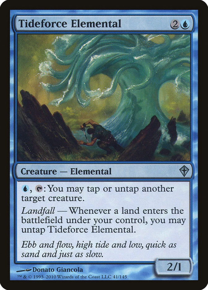 Tideforce Elemental [Worldwake] | The CG Realm