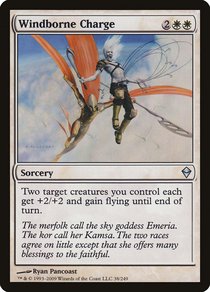 Windborne Charge [Zendikar] | The CG Realm
