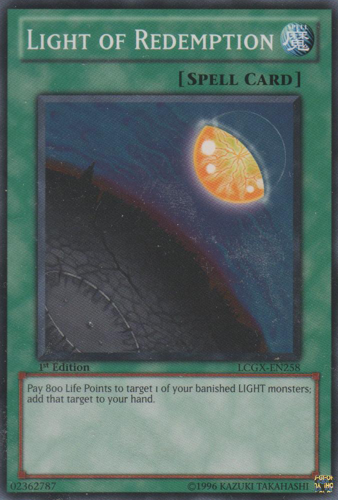 Light of Redemption [LCGX-EN258] Common | The CG Realm