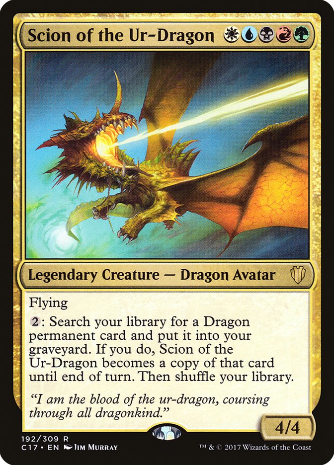 Scion of the Ur-Dragon [Commander 2017] | The CG Realm