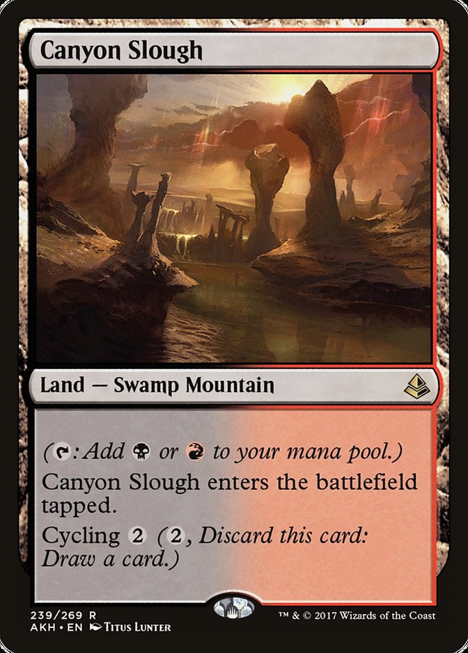 Canyon Slough [Amonkhet] | The CG Realm