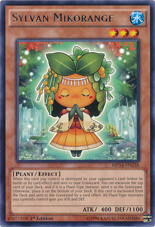 Sylvan Mikorange [MP14-EN238] Rare | The CG Realm