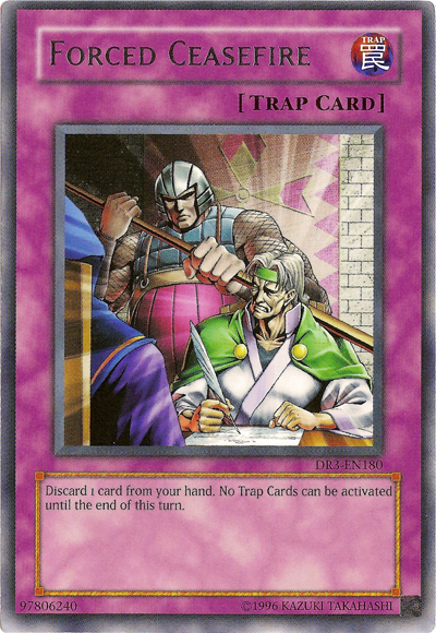 Forced Ceasefire [DR3-EN180] Rare | The CG Realm