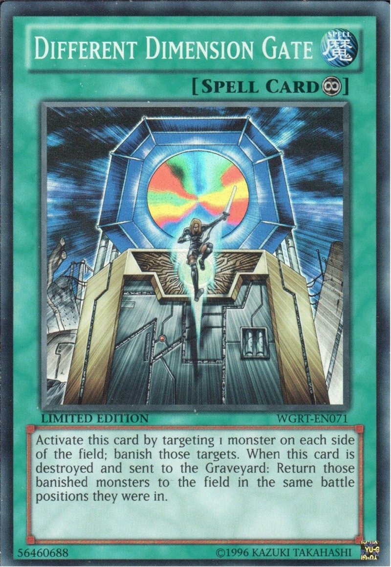 Different Dimension Gate [WGRT-EN071] Super Rare | The CG Realm