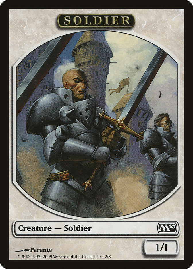 Soldier Token [Magic 2010 Tokens] | The CG Realm