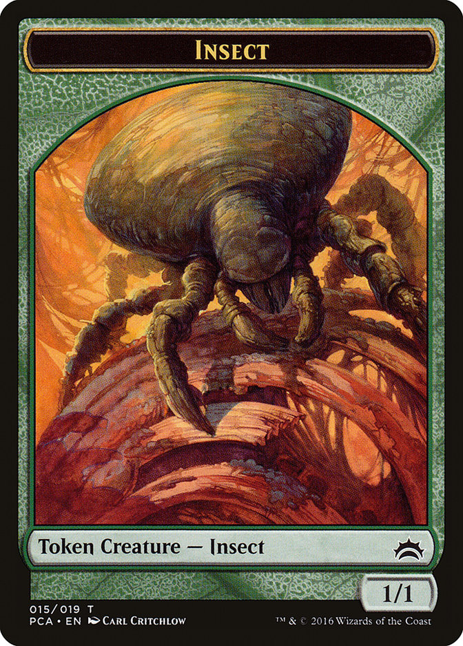 Goat // Insect Double-sided Token (PCA-006) - Planechase Anthology Tokens