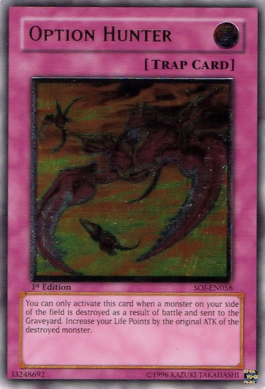 Option Hunter (UTR) [SOI-EN058] Ultimate Rare | The CG Realm