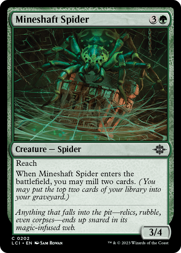 Mineshaft Spider [The Lost Caverns of Ixalan] | The CG Realm