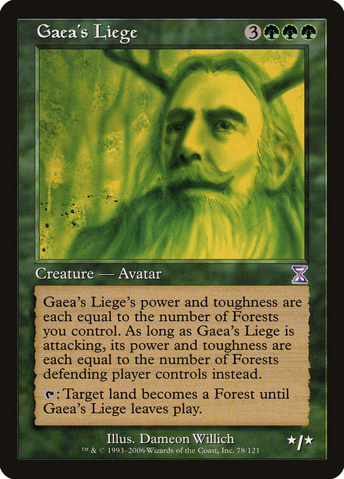 Gaea's Liege [Time Spiral Timeshifted] | The CG Realm