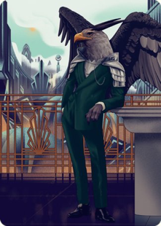 Falco Spara, Pactweaver 2 Art Card [Streets of New Capenna Art Series] | The CG Realm