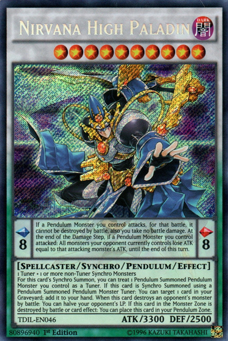 Nirvana High Paladin [TDIL-EN046] Secret Rare | The CG Realm