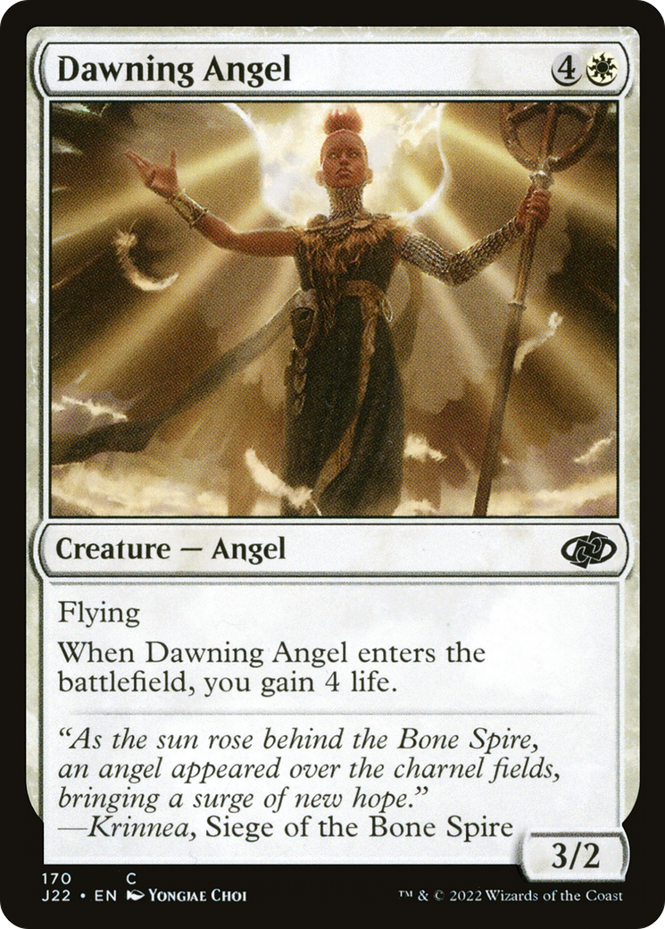 Dawning Angel [Jumpstart 2022] | The CG Realm