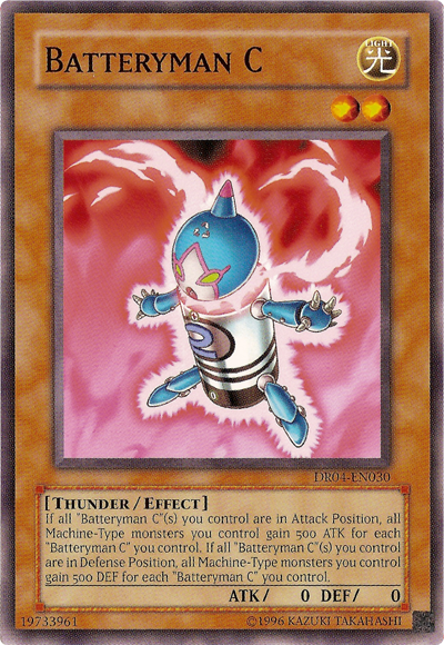 Batteryman C [DR04-EN030] Common | The CG Realm
