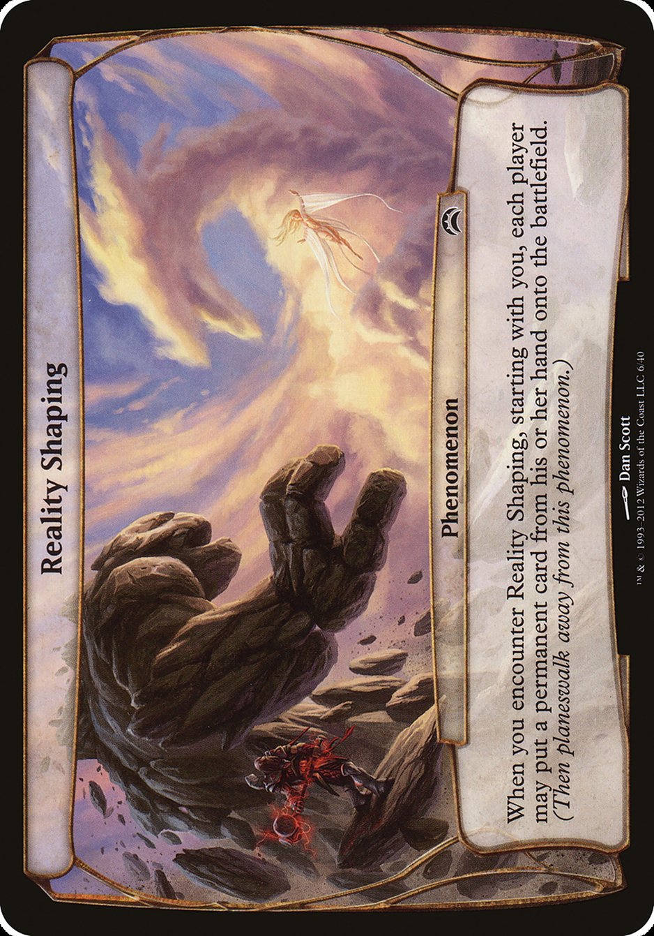 Reality Shaping (Planes) [Planechase 2012 Planes] | The CG Realm