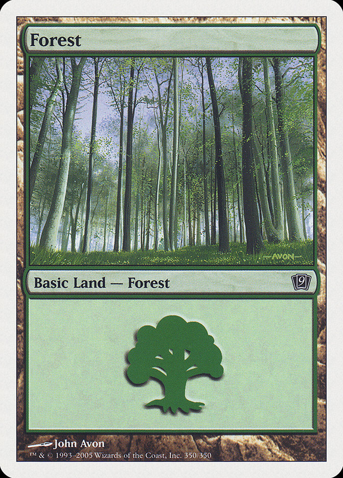 Forest (350) [Ninth Edition] | The CG Realm