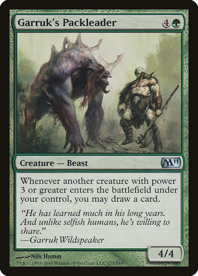 Garruk's Packleader [Magic 2011] | The CG Realm