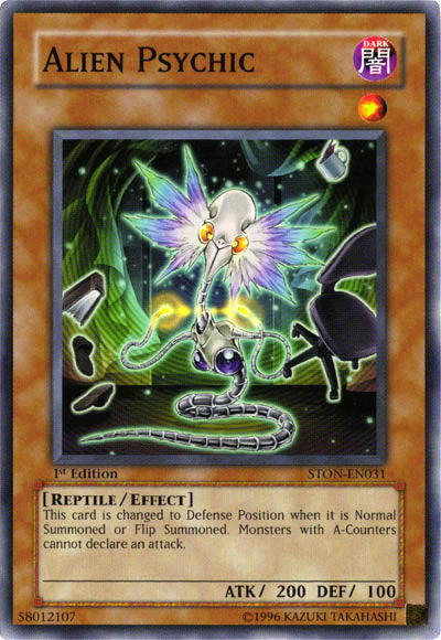Alien Psychic [STON-EN031] Common | The CG Realm