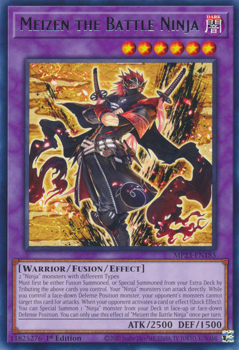Meizen the Battle Ninja [MP23-EN185] Rare | The CG Realm