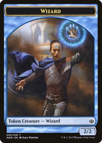 Servo // Wizard Double-Sided Token [Challenger Decks 2020 Tokens] | The CG Realm