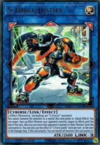 S-Force Justify [BLVO-EN048] Ultra Rare | The CG Realm