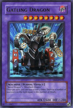 Gatling Dragon [DR3-EN155] Ultra Rare | The CG Realm