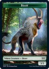 Beast // Thopter (008) Double-Sided Token [Double Masters Tokens] | The CG Realm