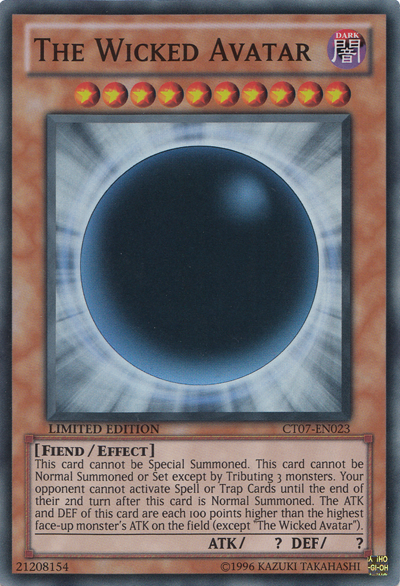 The Wicked Avatar [CT07-EN023] Super Rare | The CG Realm