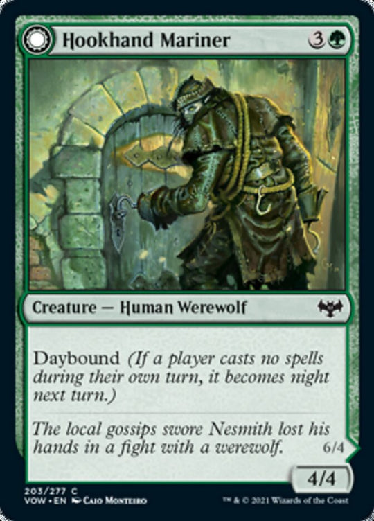 Hookhand Mariner (VOW-203) - Innistrad: Crimson Vow: (Double Faced Transform)