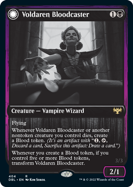 Voldaren Bloodcaster (DBL-404) - Innistrad: Double Feature: (Double Faced Transform)